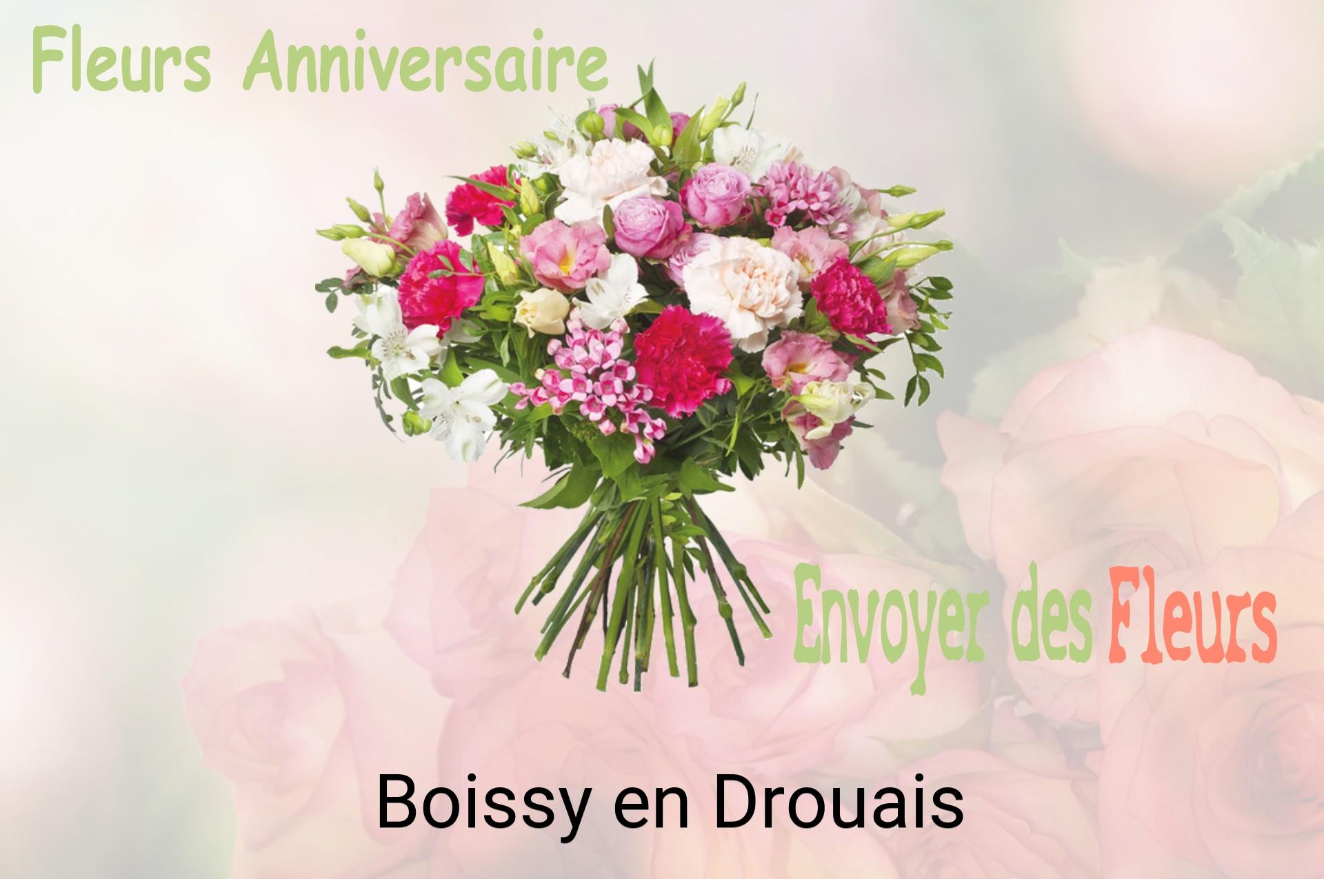 Bouquet de fleurs d’anniversaire livré à Boissy-en-Drouais